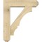 Ekena Millwork Balboa Craftsman Rough Sawn Bracket w/ Offset Brace, Douglas Fir, 8"W x 32"D x 38"H BKT0806X32X38BOA04RDF - alternate 2